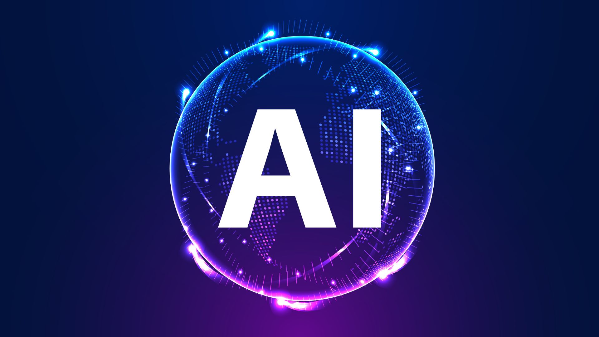 Visual representation of artificial intelligence