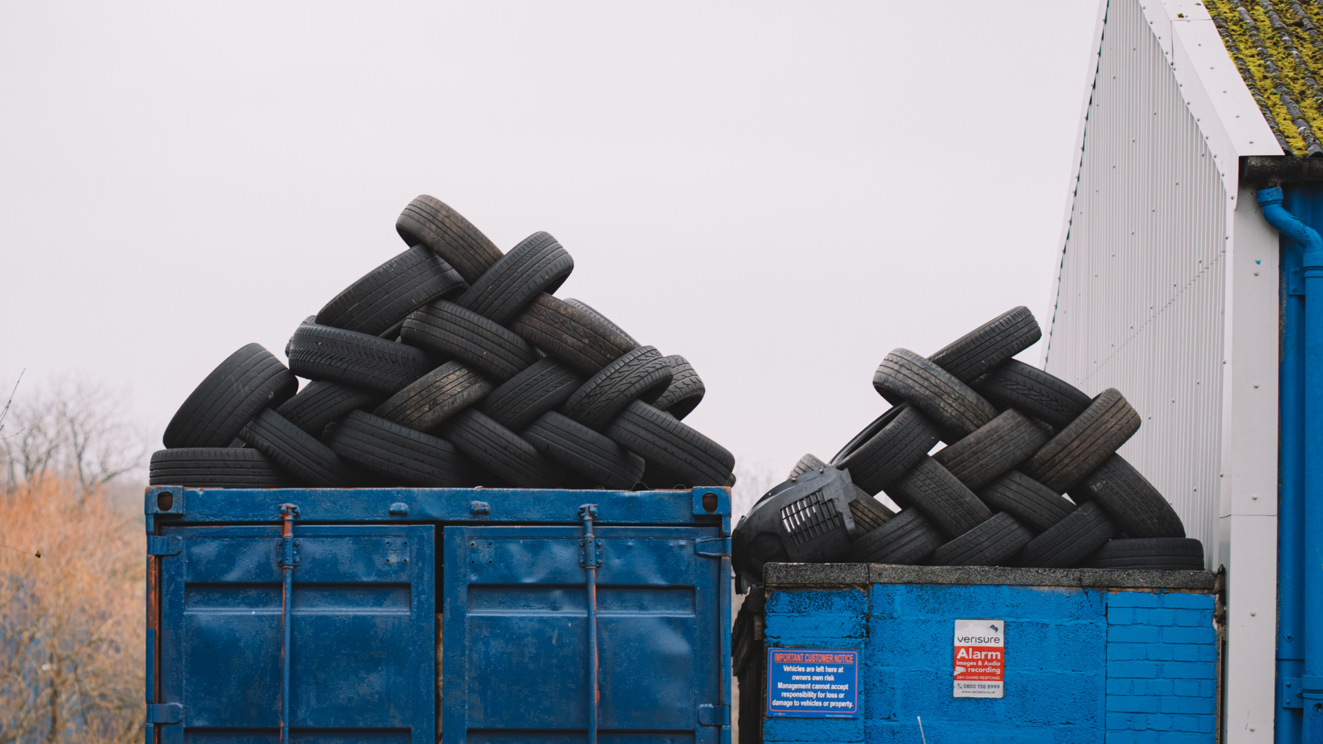 Pile of Vehicle Tires