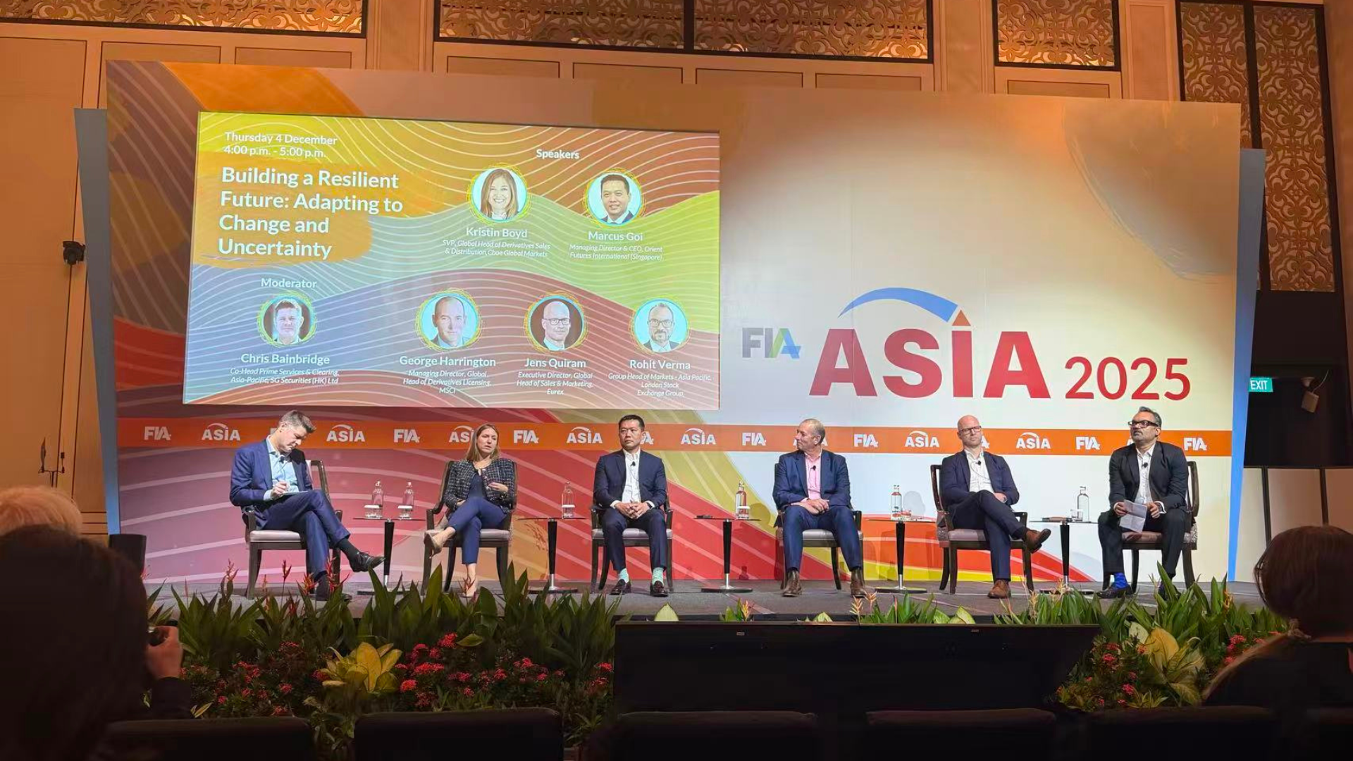 Panel "Building A Resilient Future: Adapting to Change and Uncertainty" at FIA Asia 2025