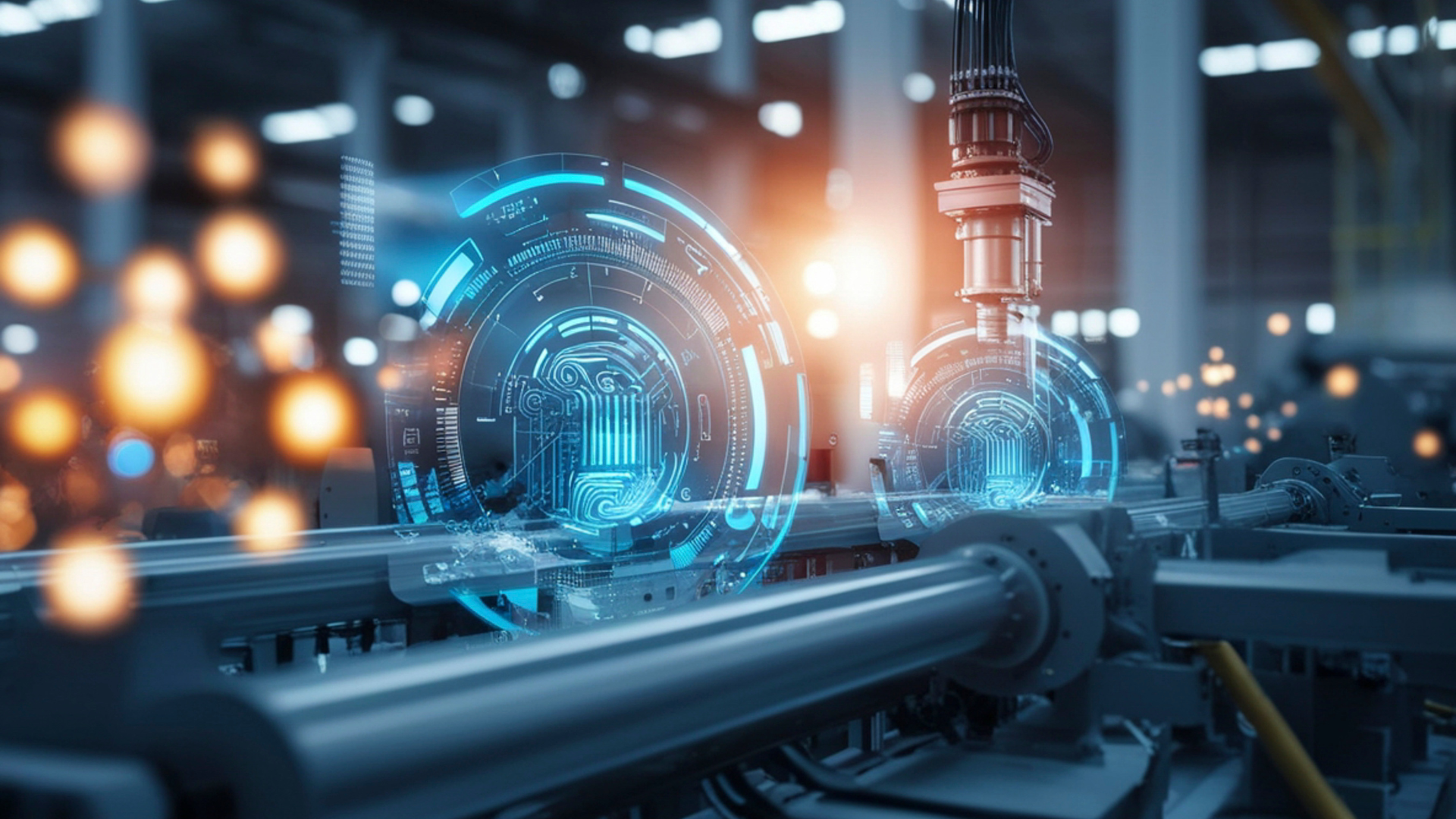 Futuristic Factory Automation Technology