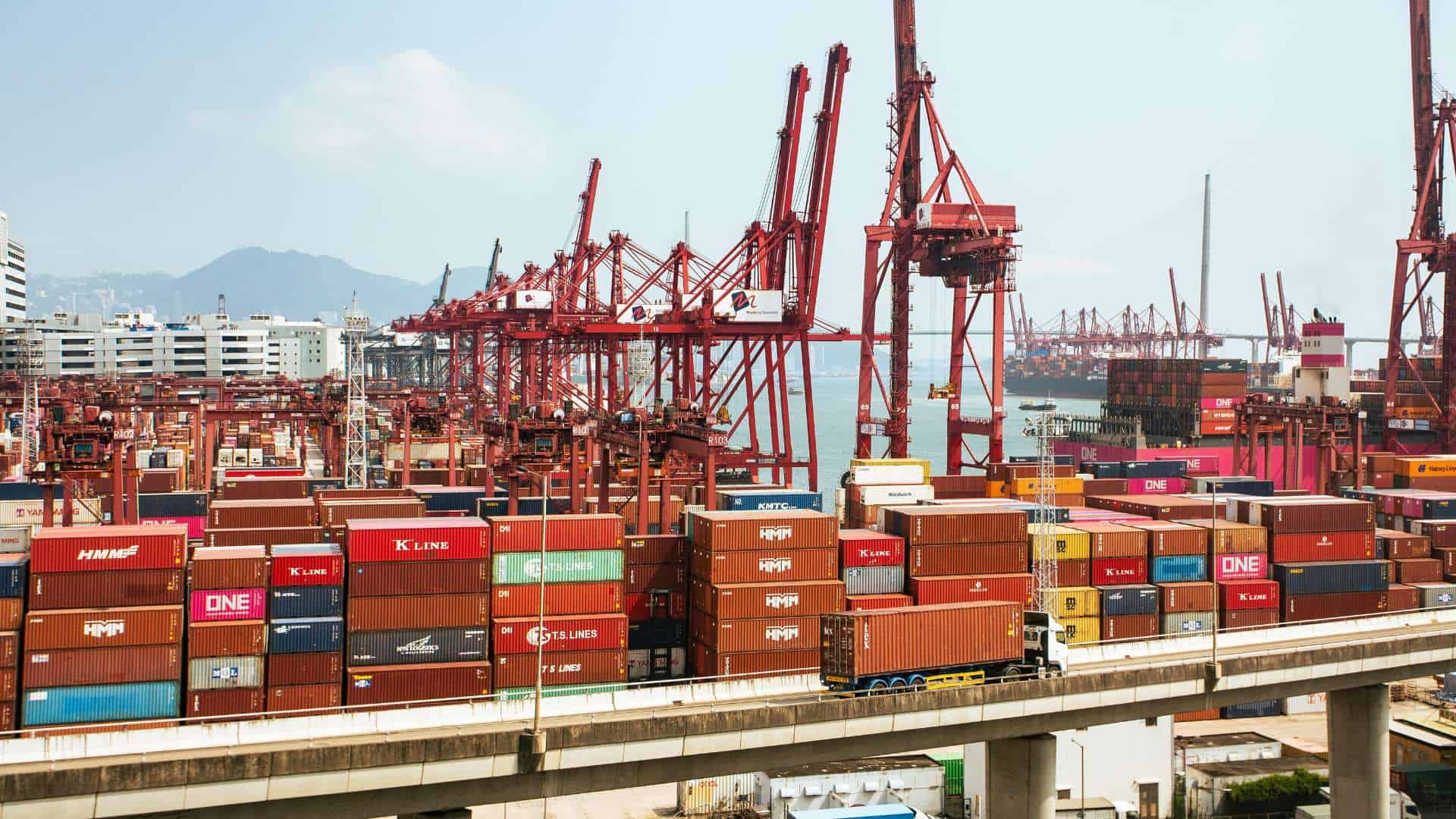 Cargo Containers at the Port